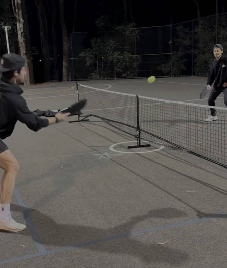 Talking through gear on court